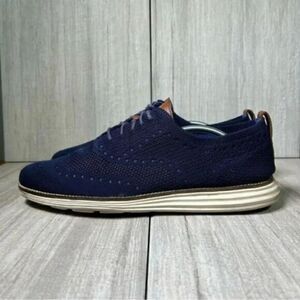 Cole Haan Original Grand Stitch Lite Wingtip Knit Oxford Shoe Mens Size 11.5